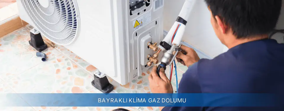 Bayraklı İlçemi AUX Klima Gaz Dolumu